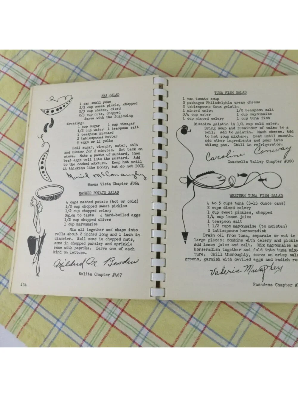 Food From the Stars Helen Bell de Beers Assoc Eastern Star Cook Book 1951